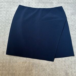 BCBG navy mini skirt